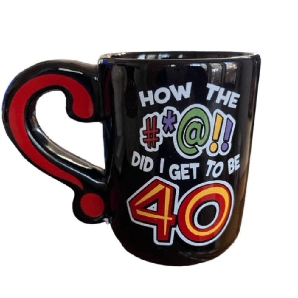 40 Year coffee mug
